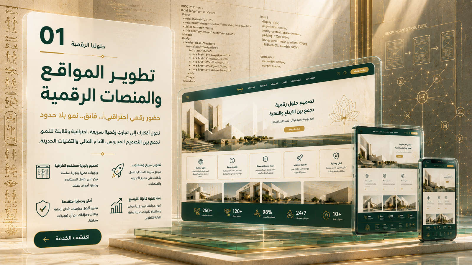 تطوير المواقع